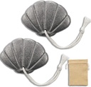 Bag ile Iron Seashell'in 2 Packs - A Natural Source of Iron to Reduce The Risk of Deficiency, an effective and Safe Cooking Tool, Hamile Kadınlar için İdeal