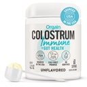 Orgain Bovine Colostrum Powder, Immune Support + Gut Health, Gluten Free, No Additives, Sourced in the US, Calf First Promise, iGen Certified, Unflavored, Dissolves Easily, 4.2 oz, 60 Servings.