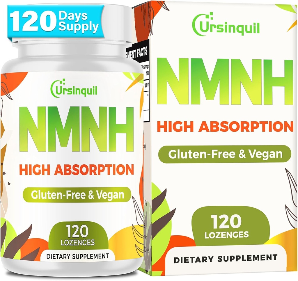 Sublingual NMNH 500 mg (Dihidrotinamid Mononüotid) (120 Hizmet başına NMNH 500 mg) NAD Supplement, Yaşımız Olarak NAD Seviyelerini Güçlendirmek, Immunity, Focus - 120