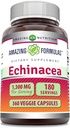 Amazing Formulas Echinacea | 1300 Mg Per | 360 Veggie Capsules | Non-GMO | Gluten Free | Made in USA