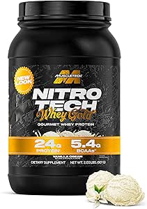 KasTech Whey protein Tozu (Vanilla Cream, 2LB) - Lean Muscle & Recovery için Smoothie Mix - 24g of Whey Gold for Women & Men - Ambalaj Vary