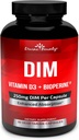 D3 Plus BioPerine ile Vitamin 250 mg - Diindolylmethane Menopause & Estrogen Support, Hormonlar Kadınlar ve Erkekler için Denge Desteği - 90 Vejetaryen Caps