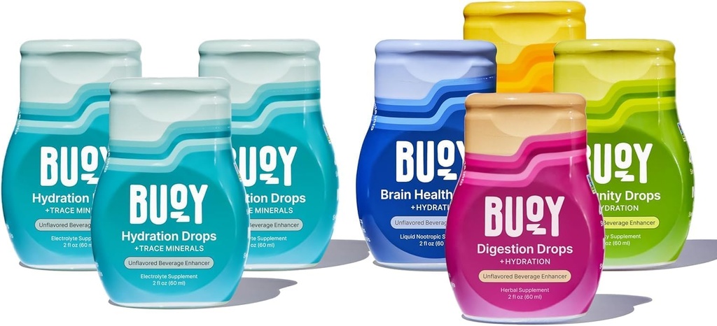 Buoy Electrolyte Drops Variety Pack Bundle 280 Servings 
