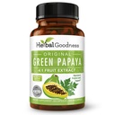 Yeşil Papaya Meyve Kapsülleri - Organik Papaya Enzymes with Prebiyotiks and Probiyotiks for Digestive Health - Super Digestive Enzymes, Immune Support- 60 Capsules, Made in the USA
