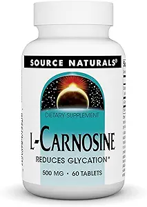 Source Naturals L-Carnosine 500 mg - 60 Tablet