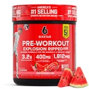 Six Star Pre-Workout Blast, Watermelon (30 hizmet) - Erkekler ve Kadınlar için İşsiz Enerji Toz Tamamı - Ortak ve Beta Alanine ile Mix - Spor Beslenme Ürünleri - Spor Beslenme Ürünleri