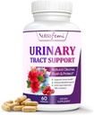 Doğal Urinary Tract Health Supplements for Women, UTI Health Support, Flushes Impurities and Cleans Urinary System, Bladder Support, D-Mannose with Cranberry, Dandelion & Hibiscus