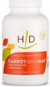Hallelujah Diyet CarrotJuiceMax Vegitable Capsules - Organik Carrot Juice, Yapay Malzemeler, Doğal Vitaminler ve Mineraller, Antioksi Supplement (240 Vegan Capsules)