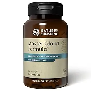 Nature's Sunshine Master Gland, 120 Capsules | Provides Complete Nutritional Support for Every Gland in the Body, Helps Support Energy Metabolism