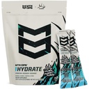 MTN OPS Hydrate Low Sugar Electrolyte Powder Drink Mix with 1g D-Ribose Sugar, 1000mg Electrolytes, On-The-Go Packs, 20 Stick Packs, Hush Summit Surge