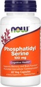 Şimdi Gıdalar Phosphatidyl Serine, 100 mg, 60 Veg Capsules