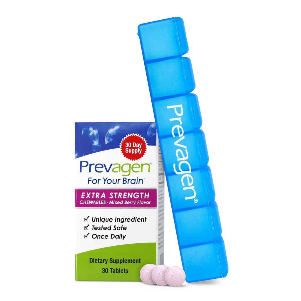 Prevagen Extra Strength Mixed Berry Chewables - 30 Tablets (1 Μήνας Προμήθεια) 