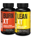 Jacked Factory Burn-XT Klinik olarak Studied Fat Burner & Kilo Kayıp Supplement - Appetite Suppressant & Enerji ATM (120 Capsules) & Lean-XT Caffeine-Free Fat Burner (60 Capsules)