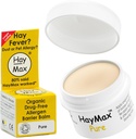 HayMax Allergen Barrier Balm - Pure 0.17 fl oz - Organik, Doğal ve Sigarasız Hay Ateş & Antilergen- Blocks Pollen & Diğer Allergen Parçacıkları - Yetişkinler için Büyük, Çocuklar ve Hamile Kadınlar