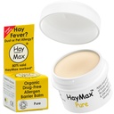HayMax Allergen Barrier Balm - Pure 0.17 fl oz - Organik, Doğal ve Sigarasız Hay Ateş & Antilergen- Blocks Pollen & Diğer Allergen Parçacıkları - Yetişkinler için Büyük, Çocuklar ve Hamile Kadınlar