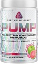 Core Nutritionals Pump Full-Spectrum Non-Stimulant Pre-Workout, N03T Nitrate, Peak02, Alpha GPC, maksimum pompa için, Güçlü ve Performans 20 Hizmet (Apple Guava)