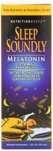 Sleep Soundly Melatonin, 2-Ounce Bottle by Sleep Soundly