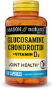 MASON NATURAL Glucosamin Chondroitin Plus Vitamin D3 - Ortak ve Bone Health, Geliştirilmiş Hareketlilik ve Flexability, 160 Capsules