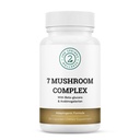 Organik Mushroom Kompleksi - 7 Mushroom Mix Immune Support Nootropic & Cognitive Health Supplement with Organic Lion's Mane, Chaga, Maitake, Shiitake, Reishi, Türkiye Tails, Cordyceps Mix