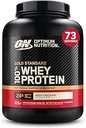Optimum Nutrition Gold Standard 100% Whey Protein Powder, White Chocolate, 5 Pound (Packaging May Vary)