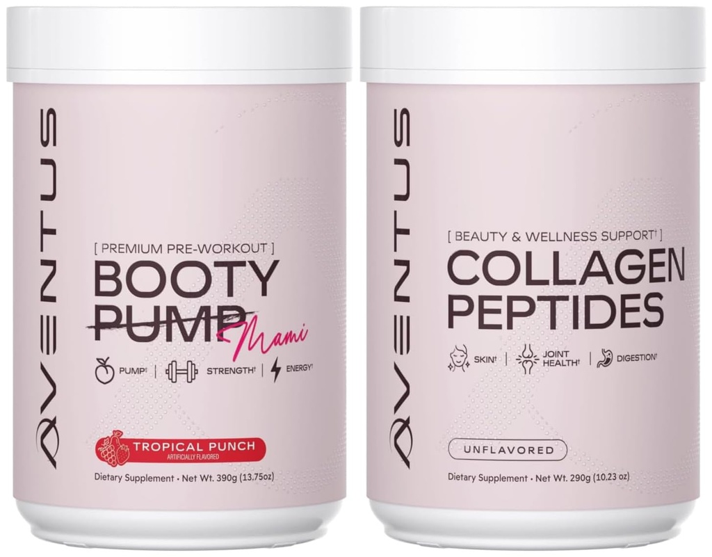 Aventus Booty Pump Tropical Punch + Collagen Bundle