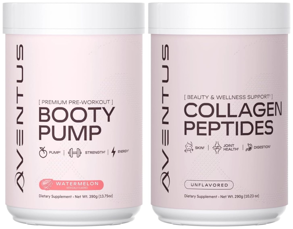 Aventus Booty Pump Watermelon + Collagen Bundle