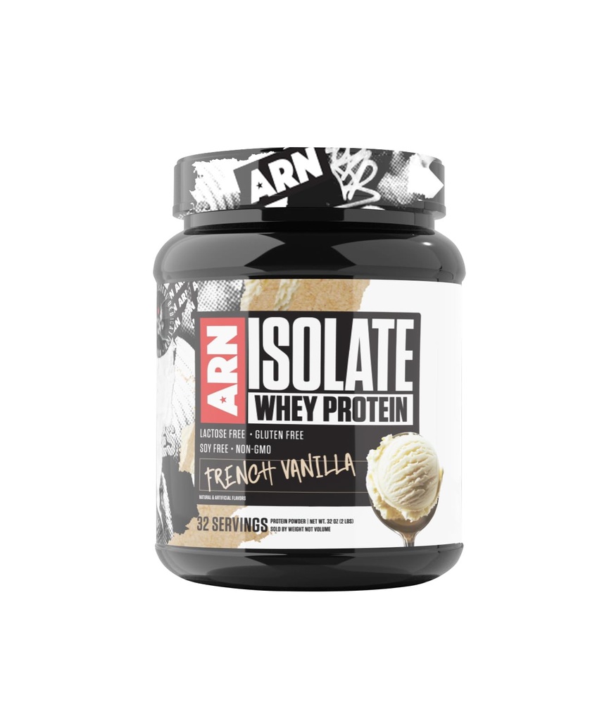 Arms Race Nutrition | ARN | Isolate Whey Protein (32 Servings, French Vanilla)