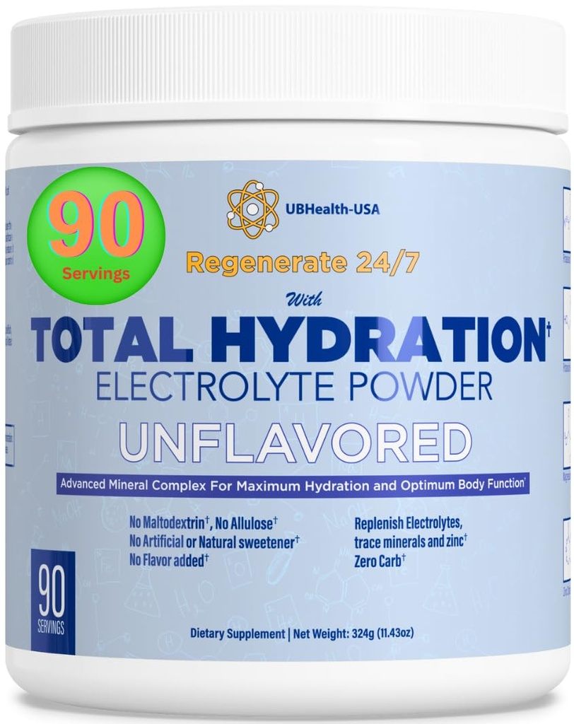 Total Hydration Electrolyte Change Mix (90 Hizmet, Unflavored)