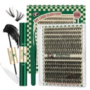 KEYYOU Lash Clusters Kit 560pcs 30D+40D 9-16MIX