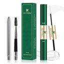 KEYYOU Lash Bond and Seal Cluster Lash Glue for Lash Clusters Strong Gentle Comfortable Bond and Seal Waterproof Mascara Wand Individual Lash Glue 5ml+5ml（Clear