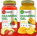 Sea Moss Gel Organic Raw (Bundle of 2 Jars 24oz) Strawberry Banana ve Mango Pineapple Wild Truthrafted Gold Sea Moss Gel Saint Lucia | 92 Vitamin ve Mineraller | Pure Raw+Non-GMO | Vegan Superfood