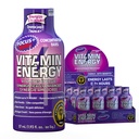 Enerji Odaklığı + Ekstra Güçlü Enerji Shot 12 Pack, 260 mg Doğal Caffeine, B-Vitamins, CoQ10, Amino Asits, Focus, Verimlilik & Clarity, Zero Sugar, Gluten-Free, 1.93 fl oz