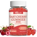 Tart Cherry Gummies with Celery Seed Extract – 4000mg Equivalent Per Serving，2-in-1 Antioxidant & Uric Acid Support – Vegan, Pectin-Based, Delicious Natural Cherry Flavor, 60 Gummies