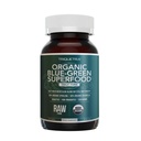 Organik Spirulina & Chlorella Tabletleri - 4 Organik Sertifikalar, Raw, Non-Irradiated - 50/50 Blue Green Algae - Anti Contentya 5 Sebzelilere eşit (120 Tablet)