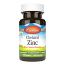 Carlson - Χηλικός Ψευδάργυρος, 30 mg - Ανώτερη Απορρόφηση, Ανοσολογική Υποστήριξη & Ένζυμο Λειτουργία, Αντιοξειδωτικό, 100 δισκία