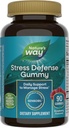 Ο τρόπος της φύσης Άγχος Άμυνα Gummies, Υποστήριξη στρες *, Υποστηρίζει Ισορροπημένη Κορτιζόλη Ανταπόκριση *, με Sensoril Ashwagandha, Βιταμίνες B6, C, και D3, Βατόμουρο Γεύση, 90 Gummies (Packaging May Vary)
