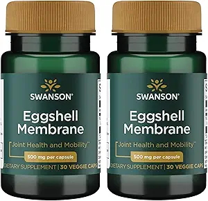 Swanson Eggshell Membran 500 mg 30 Veg Caps (2 Pack)