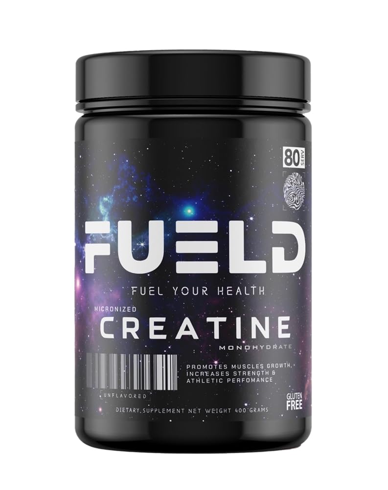 Creatine Monohydrate Micronized Powder 400G,5000mg Per Serv (5g), 80 Servings, Unflavored, Keto Friendly, Vegan, Non-GMO, Gluten Free, Soy Free, No Artificial Ingredients