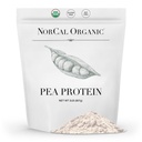 NorCal Organic - Premium Pea Protein Isolate - 100% Vegan και Organic - UNFLAVORED - 2 Λίρες (Pack of 1) - 35 Υπηρεσίες