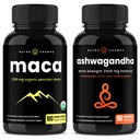 NutraChamps Maca ve Ashwagandha