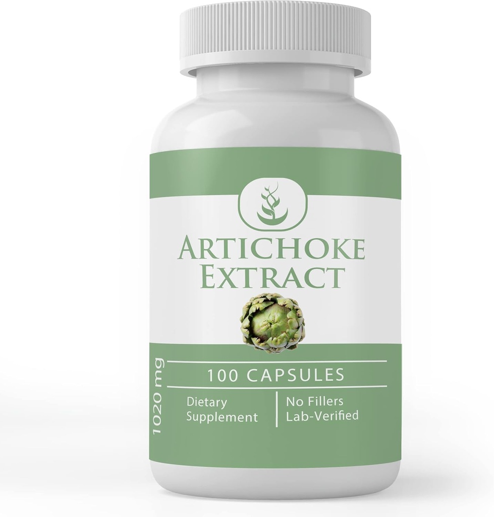 PURE ORIGINAL INGREDIENTS Artichoke Extract (100 Capsules) Her zaman Pure, Nomixs Or Fillers, Lab TY