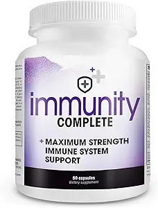 Immunity Complete - Cat's Claw, Quercetin, Vitamin C ve Olive Leaf 60ct