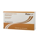 Sewingoodies Suppositories with Propolis 10 pcs - for Rectal Hygiene