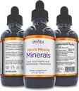 Dirobi Mimi'nin Mucize Mineralleri Fulvic Acid Humic Acid - Mineral Yaprakları Tamam, Sıvı Trace Mineralleri 70 Ionic Mineralleri - Organik Bitki Türlü (4 oz 120 Gün Supply) ...