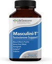 LifeSeasons Masculini-T - συμπλήρωμα υποστήριξης τεστοστερόνης - Ενισχύει τις διανοητικές και φυσικές πτυχές της σεξουαλικής και αθλητικής απόδοσης - Υποστηρίζει τη φυσιολογική στυτική λειτουργία - Βελτίωση Libido - 180 κάψουλες
