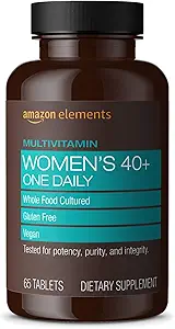 Elements Women, 40+ One Daily Multivitamin,% 66 Tüm Gıda Kültürü, Vegan, 65 Tablet, 2 aylık tedarik (Pazarlama değişebilir)