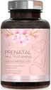 Folic Acid & DHA ile Kadınlar için Prenatal Vitaminler, Fetal Brain Development Support with Folate & Omega 3's, Multivitamin with A, C, D, B6, B12 & Iron, Gebelik Tamam - 120 Softgels