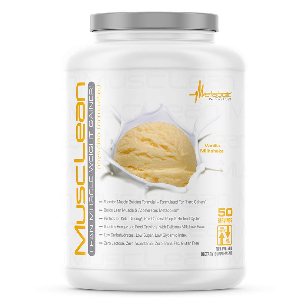 Metabolik Beslenme - Kasan - Sütshake, Whey Yüksek Protein Meal Emekli, Bakım Beslenme, Low Carb, Keto Diyet, Digestive Enzymes, Vanilla, 5 Pound (50 ser)
