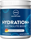MRM Beslenme Hydration + | Orange Mango Flavored | Elektrolyte Boost | Hücresel Hydration | Vitaminler + Elektrolytes | Vegan + Gluten-Free | 15 Hizmet
