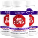 Κάψουλες Stone Stopper, Πρόληψη της Λίθου Νεφρού, Προστάτης Οξαλικού Ασβέστου, Συμπλήρωμα Υποστήριξης Αλκαλίου Κιτρικό, Αναπτύχθηκε από τους ουρολόγους για να υποστηρίξει την Υγεία των Νεφρών, 90 Ημέρα Προμήθεια (360 Count)